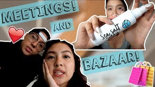 VLOG 05 Meetings  Bazaar HAUL [upl. by Talbert249]