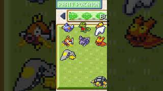 POKEMON FIRE RED COM TODOS INICIAIS SHINY pokemon pokemonfirered [upl. by Yroc]