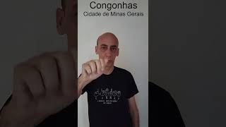 Sinal Cidade CongonhasMG em Libras Shorts shortsvideo [upl. by Placidia]