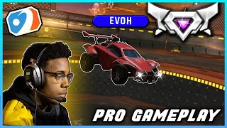 Evohs POV Unbelievable Plays in Pro 2s  Rocket League Pro Gameplay [upl. by Garceau802]