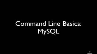 Command Line Basics 13 Using MySQL from Command Line [upl. by Kwasi]