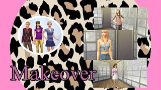 Townie Makeover in Sims 4 The BFF Household [upl. by Bran]