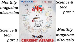 May 2023  VISION IAS monthly current affairs discussion in Hindi  thelazyclasses [upl. by Jerrol]