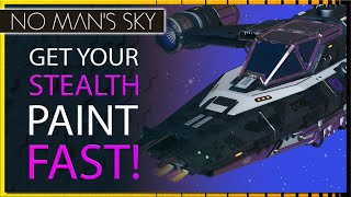 Stealth Paint as Fast as Possible  No Mans Sky Adrift Expedition Phase 1 Step by Step Speed Guide [upl. by Eyllib]