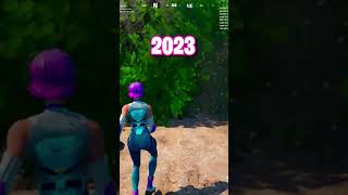 Fortnite 2023 vs 2020 😳shorts [upl. by Anohs708]