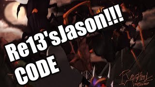 ROBLOX RE13SJASON ROGHOUL ALPHA CODES 🎁  HOW TO REDEEM [upl. by Anisor]