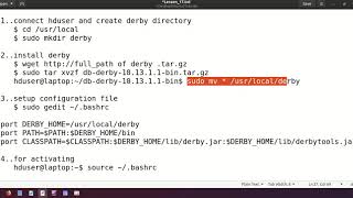 Lesson 17 Hive metastore configuration derby db [upl. by Bussey218]