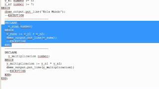 PLSQL Bloques anonimos y declarados Named vs Anonymous Blocks [upl. by Seldon]