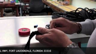 How To Splicing 3Strand Rope Demonstration [upl. by Reube385]