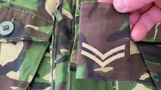 British Army Smock Windproof Jacket CS95 Woodland DPM [upl. by Stricklan]