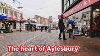 Exploring beautiful Aylesbury  A town in the UK 🇬🇧 Buckinghamshire County Europe [upl. by Gordon]