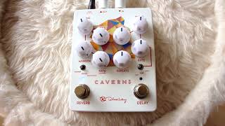 Keeley Electronics Caverns V2 reverb amp delay [upl. by Akehs]