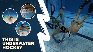 This is underwater hockey [upl. by Fairman]