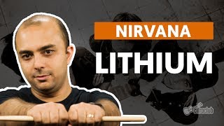 Lithium  Nirvana aula de bateria [upl. by Adnilg]