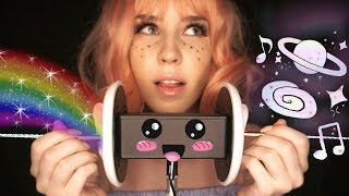 АСМР 🌈 НАСЛАДИСЬ Звуками Кисточек 💜 ASMR Brushing 4 Mic [upl. by Aikar]