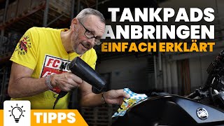 DIY Tankpads aufkleben amp die Vorteile eines Tankpads [upl. by Nerita297]