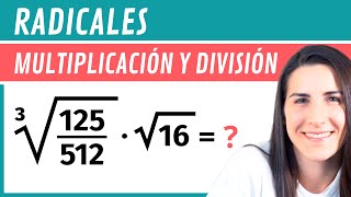 MULTIPLICACIÓN y DIVISIÓN con RADICALES ✅ [upl. by Dlorad]