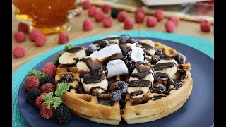 Best waffle recipe [upl. by Anaoy]