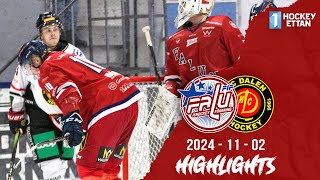 Highlights Falu IF  HC Dalen 25 [upl. by Maillil194]