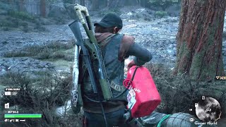 Days Gone Look Out For Fuel to Get Refuel Motorcycle [upl. by Neemsaj]