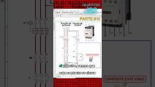 Sabes como realizar una enclavamiento eléctrico en control de arranque y paro de un motor trifásico [upl. by Clinton]