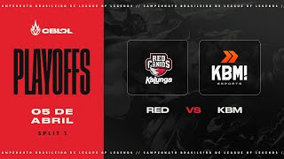 RED Kalunga x KaBuM Esports  CBLOL 2024 1ª Etapa  Playoffs [upl. by Jillene162]