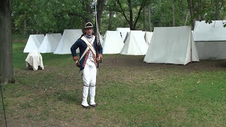 Revolutionary War Manual of Arms  Cantigny 2012 [upl. by Cassady]