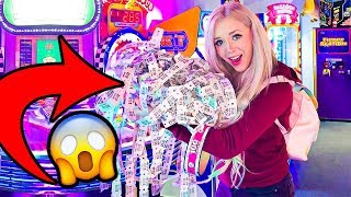 I Won ALL the Tickets at the Arcade [upl. by Malda]