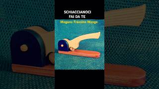 SCHIACCIANOCI FAI DA TE Mogano Frassino Wenge schiaccianoci faidate walnutcracker diy natale [upl. by Ecinwahs]