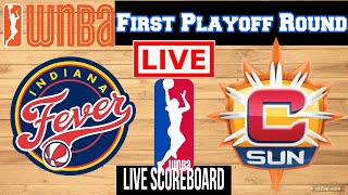 Live Indiana Fever Vs Connecticut Sun  WNBA  Live Scoreboard  Play By Play [upl. by Dagnah803]