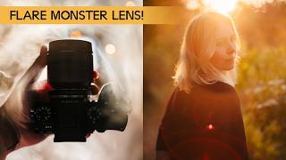 i found the Ultimate Flare Monster Lens for Sony  TTartisan 50095 ASPH [upl. by Carlynne543]