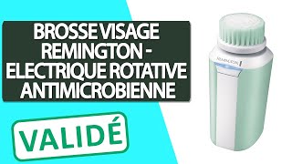 Avis Brosse Visage Electrique Rotative Antimicrobienne Remington [upl. by Enimisaj]