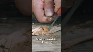 Ferrocerium rod fire tips to succeed [upl. by Korten85]