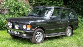 Driving An Icon The Range Rover Classic 1994 Vogue SE [upl. by Amand]