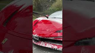 The Ferarri Wash Experience detailing transformation shorts [upl. by Meletius353]