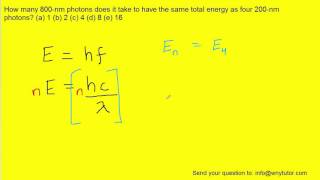 How many 800 nm photons does it take [upl. by Schmitz]