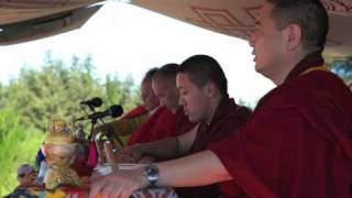 Khyentse Yangsi Rinpoche in France [upl. by Ieluuk]