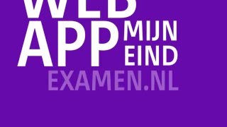 Mijneindexamen webapp  Centrale examens [upl. by Attenod]