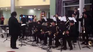 Montgomery HS Big Band Bash 012414 Jazz Band Performing quotMonkey Dietquot by Milan Svoboda [upl. by Kauffmann]