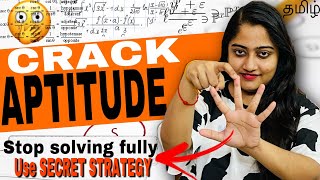 Study only these topics to clear APTITUDE ROUND in SMART wayதமிழ்🔥🚀 APTITUDE PREPARATION GUIDE [upl. by O'Grady993]