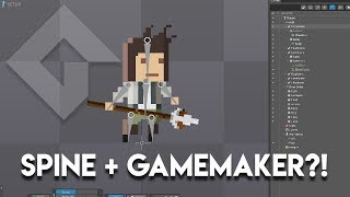 Spine and GameMaker Tutorial  Easy Equipment System [upl. by Amapuna]