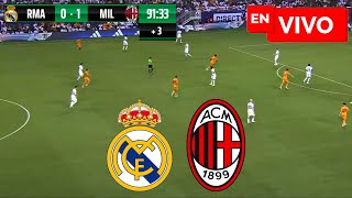 🔴 REAL MADRID VS AC MILAN EN VIVO Y EN DIRECTO  AMISTOSO INTERNACIONAL EN VIVO [upl. by Helga]