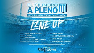 El Cilindro a pleno  Racing Final Zone [upl. by Nollid]