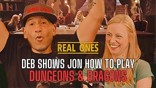 Deborah Ann Woll Teaches Jon Bernthal Dungeons and Dragons [upl. by Bashemath]