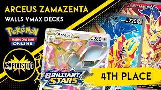 4th Place Arceus VSTAR Zamazenta V Deck Is Actually Busted Pokemon TCG [upl. by Ainyt]