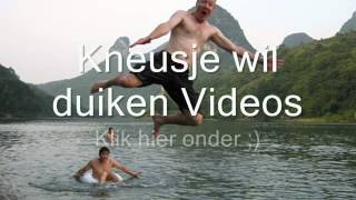 kneusje wil duiken video [upl. by Nagiem]