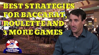 Best Strategies for Baccarat Roulette amp 3 More Games with Michael quotWizard of Oddsquot Shackleford [upl. by Anola]