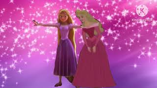 Aurora and Rapunzel Dreams of an Absolution Pretty Girl song [upl. by Lemuel]