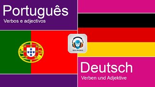 Português  Deutsch  1000 Words  Verbos e adjectivos  Verben und Adjektive  Listen amp Learn [upl. by Kristin]