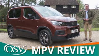 Peugeot eRifter 2022 UK Review  Better than the Berlingo [upl. by Tertius]